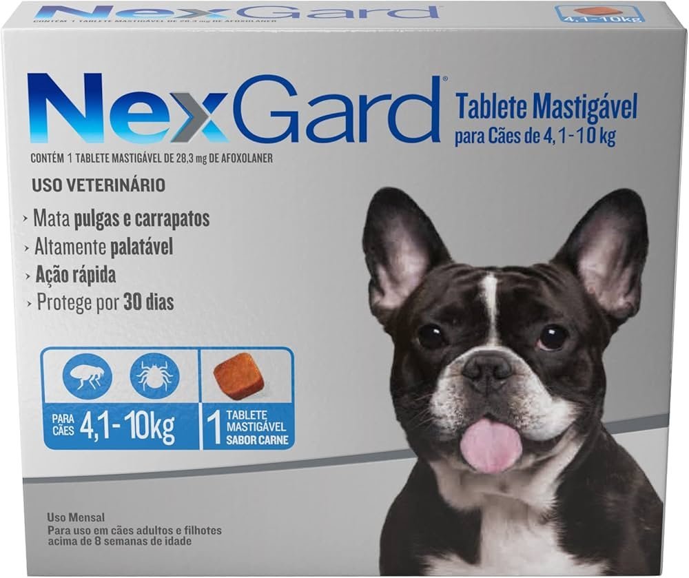 Comprimidos para Matar Carrapatos em Cães
