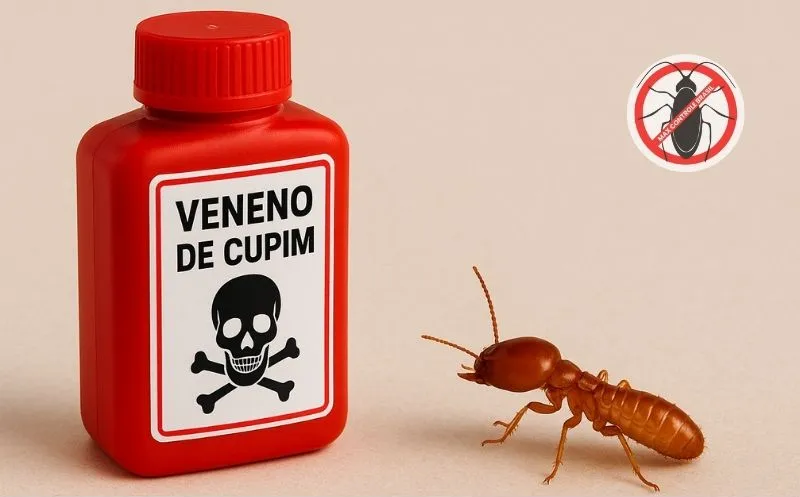 O que é bom para matar cupim?