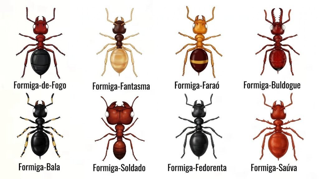 Tipos de Formigas no Brasil